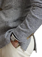 Kent Hand-Tailored Herringbone Jacket