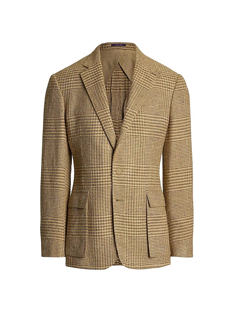 Kent Hand-Tailored Glen Plaid Sportcoat