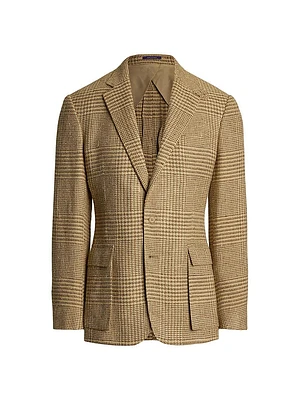 Kent Hand-Tailored Glen Plaid Sportcoat