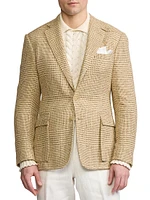 Kent Hand-Tailored Glen Plaid Sportcoat