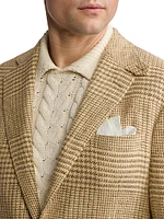 Kent Hand-Tailored Glen Plaid Sportcoat
