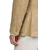 Kent Hand-Tailored Glen Plaid Sportcoat