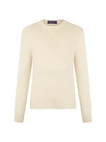 Cashmere-Blend Crewneck Sweater