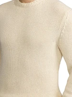 Cashmere-Blend Crewneck Sweater
