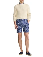 Cashmere-Blend Crewneck Sweater