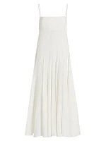 Cecilia Poplin Midi-Dress