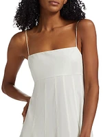 Cecilia Poplin Midi-Dress
