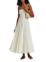 Cecilia Poplin Midi-Dress