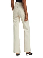Crease Bootcut High-Rise Jeans