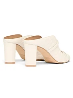 Norah 70MM Croc-Embossed Leather Sandals