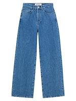 Baggy Wide-Leg Low-Rise Jeans