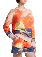 Sunset Print Sweatshirt