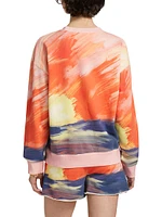 Sunset Print Sweatshirt