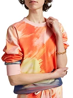 Sunset Print Sweatshirt