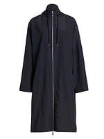 Oversized Hooded Windbreaker