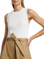 Vanessa Combo Sleeveless Minidress