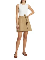 Vanessa Combo Sleeveless Minidress
