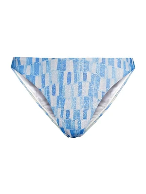 Margot Sunset Tile Printed Bikini Bottom
