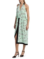 Vana Halterneck Midi-Dress