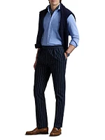 Honeycomb-Knit Cotton Shirt