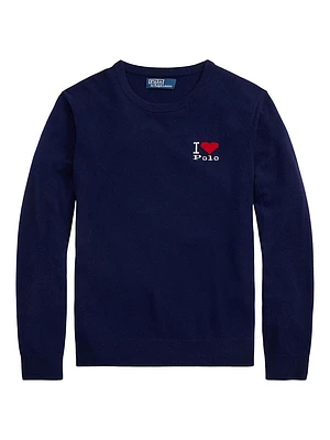 The I Heart Polo Cashmere Sweater