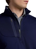 Stretch Jersey Half-Zip Pullover