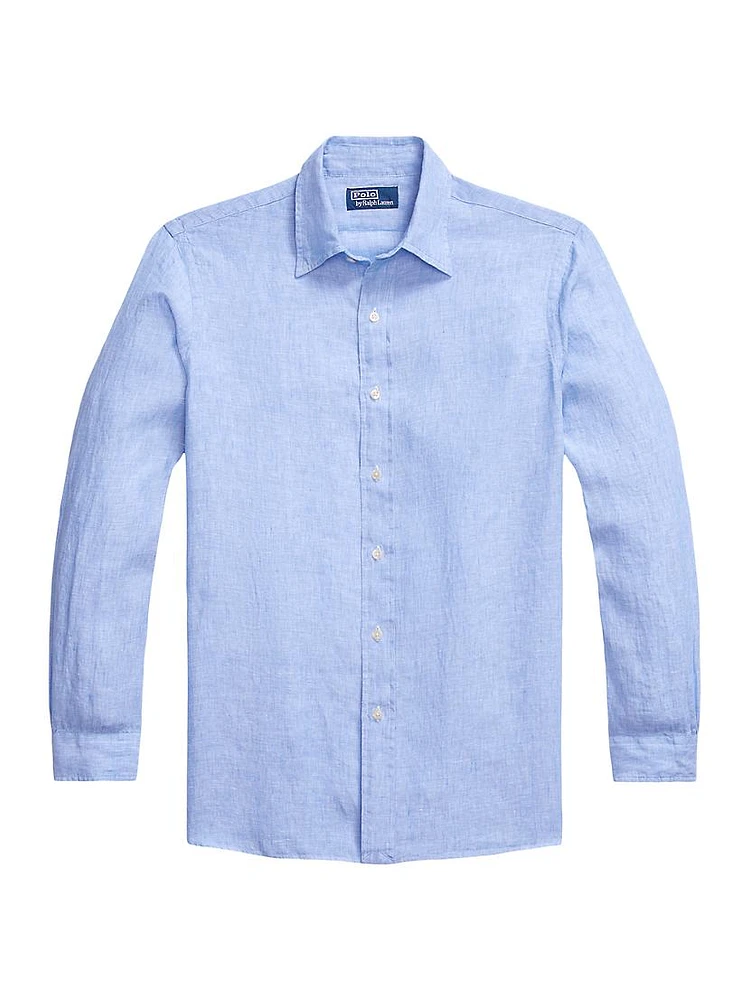 Classic-Fit Linen Shirt