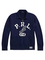 Vintage-Fit Logo Fleece Sweatshirt