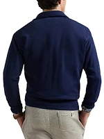 Vintage-Fit Logo Fleece Sweatshirt