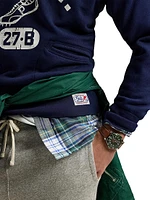 Vintage-Fit Logo Fleece Sweatshirt