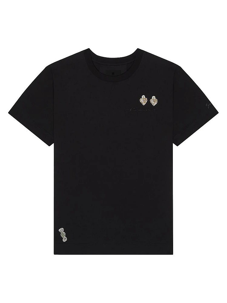 T-Shirt Cotton with Patches