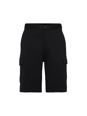 French Terry Double Cloth Bermuda Shorts
