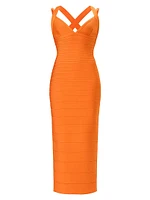 The Sutton V-Neck Gown