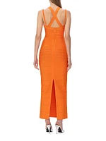 The Sutton V-Neck Gown