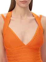 The Sutton V-Neck Gown