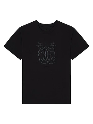 T-Shirt Cotton with HG Embroidery