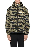 Windbreaker Cotton with Camo Print