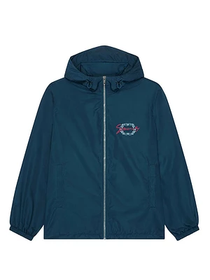 Windbreaker Jacket with Medallion
