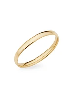 14K Yellow Gold Forever Band Stack Ring