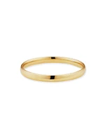 14K Yellow Gold Forever Band Stack Ring