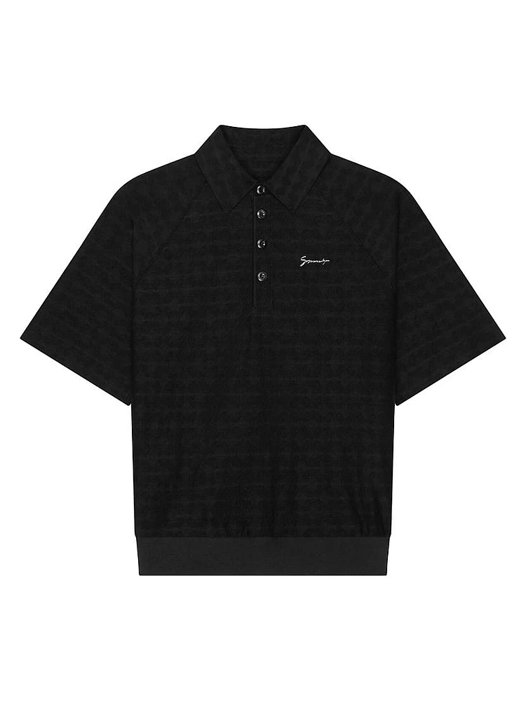 Polo Shirt Monogram 72 Jacquard