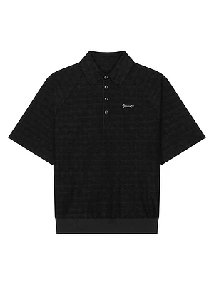 Polo Shirt Monogram 72 Jacquard