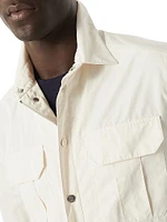 Shirt Style Unlined Outerwear Jacket