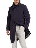 Water Resistant Microfiber Unlined Trenchcoat