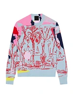Sweater Cotton with Jacquard