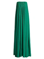 Wynn Strapless Column Gown