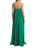 Wynn Strapless Column Gown