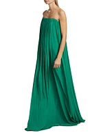 Wynn Strapless Column Gown