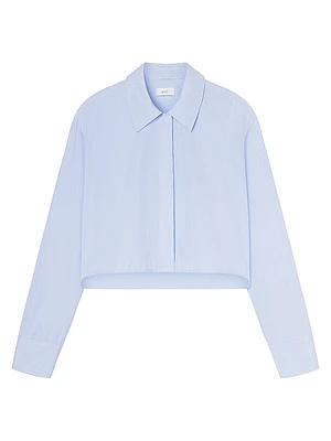 Maude Boxy Button-Front Top