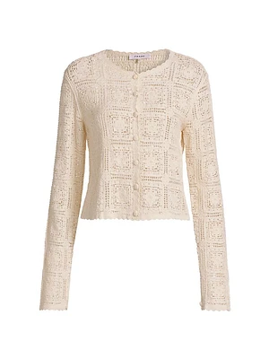 The Crocheted Cardigan